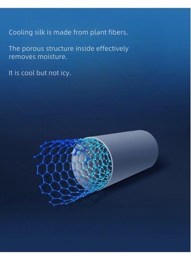 بطانية الصيف | مضادة للبكتيريا من الدرجة A، مستوى الأم والطفل بحرير بارد | قابلة للغسيل بالآلة، 200×230 سم - Image 4